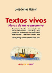 Textos vivos. Notas de un reencuentro