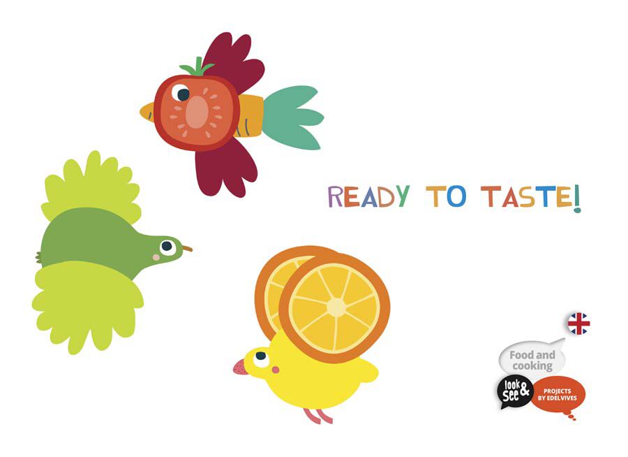 Food and Cooking 3 Years Infantil Por Proyectos &iquest;Lo Ves? Ingl&eacute;s
