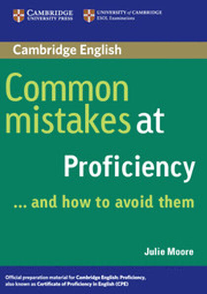 CUP Common Mistakes at Proficiency Cambridge 9780521606837