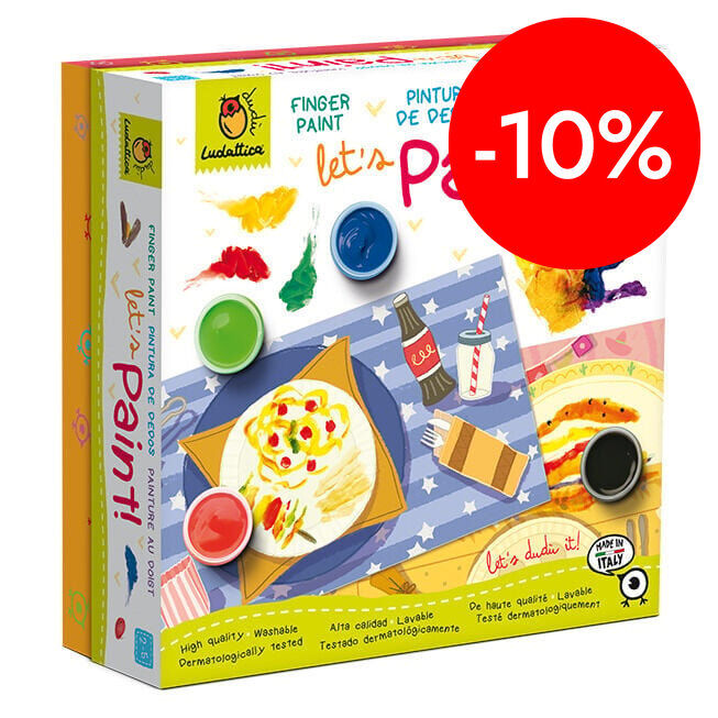 Crea Dud&ugrave; Colour Chef - Pintar amb dits