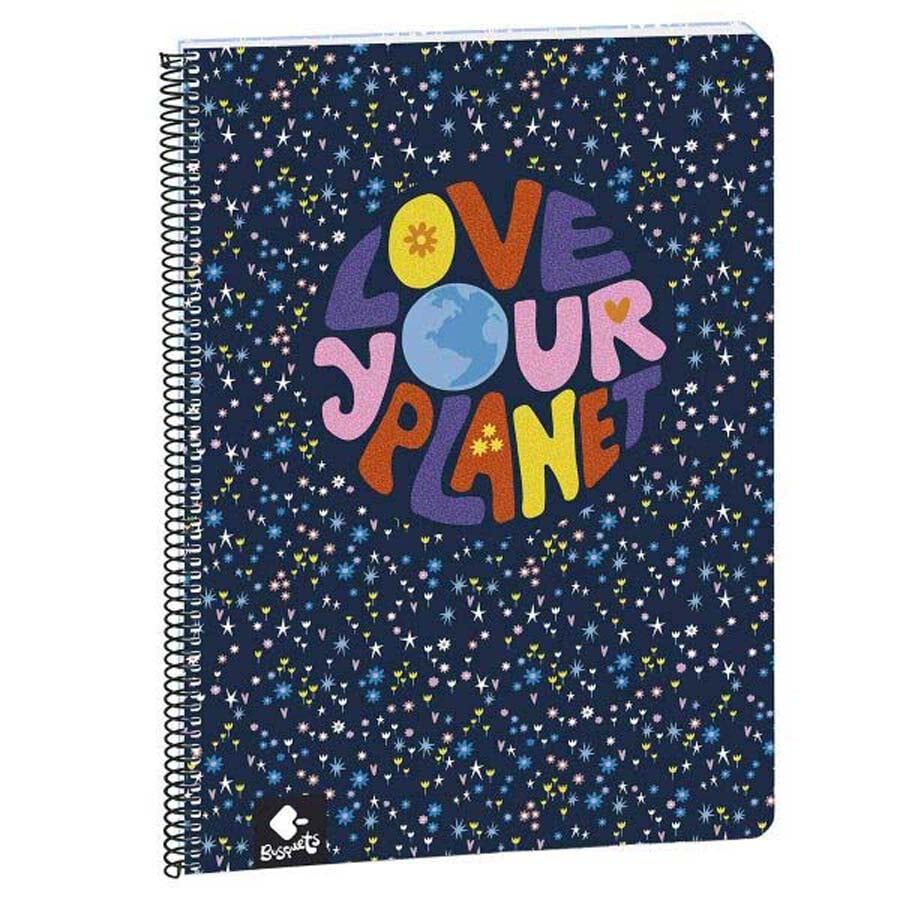 Llibreta esp. A4 Love Your Planet 80F