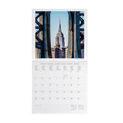 Calendario Legami 30x29 Pared New York Multiling&uuml;e 2027