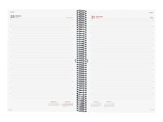 Agenda Finocam Year Dia P&agrave;gina 2027 Castell&agrave; Negre