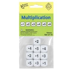Dau 6 cares multiplicació 10 unitats