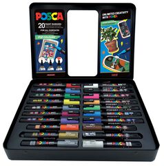 Maletí Posca 20u Pop + Làmines