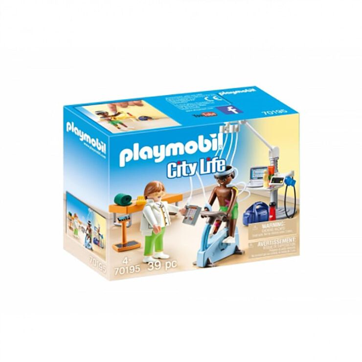 Playmobil&nbsp;City&nbsp;Life Fisioterapeuta 70195