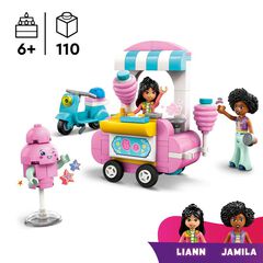 LEGO® LEGO Friends Puesto de Algodón de Azúcar y Moto 42643