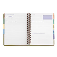 Agenda Miquelrius Plus Wire-O Dia P&agrave;gina Multiling&uuml;e 2027 Liberty Brown