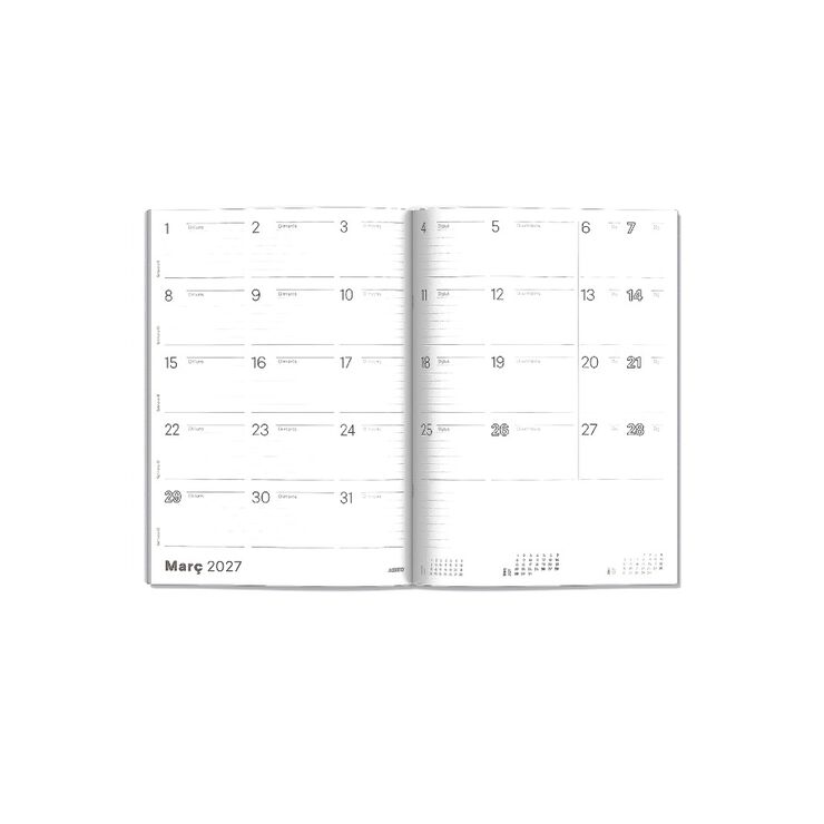 Agenda G Catal&aacute;n 16 Meses 2026-2027 Additio
