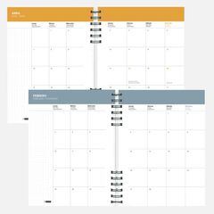 Agenda Miquelrius Plus W-O día/pág mult 2026 Basic azul marino