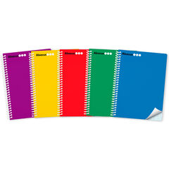 Libreta espiral Abacus A4 80 hojas 4x4mm verde
