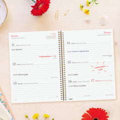 Agenda Finocam Design Collection Setmana Vista Horitzontal 2027 Castell&agrave; Lema