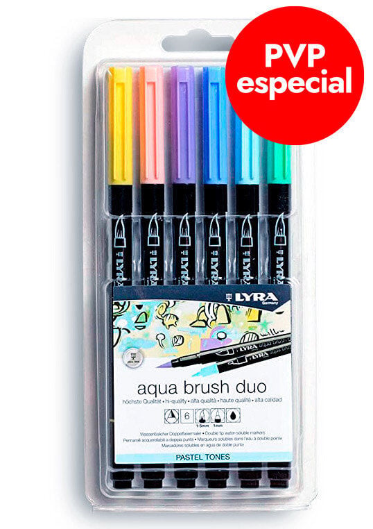 Rotulador Lyra Aqua Brush Duo + Pincel