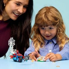 LEGO® Spidey Spidey amb la Moto vs. Rhino 11206