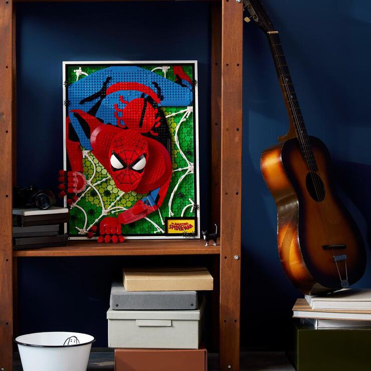LEGO® ART El Increíble Spider-Man Set Mural 3D 31209