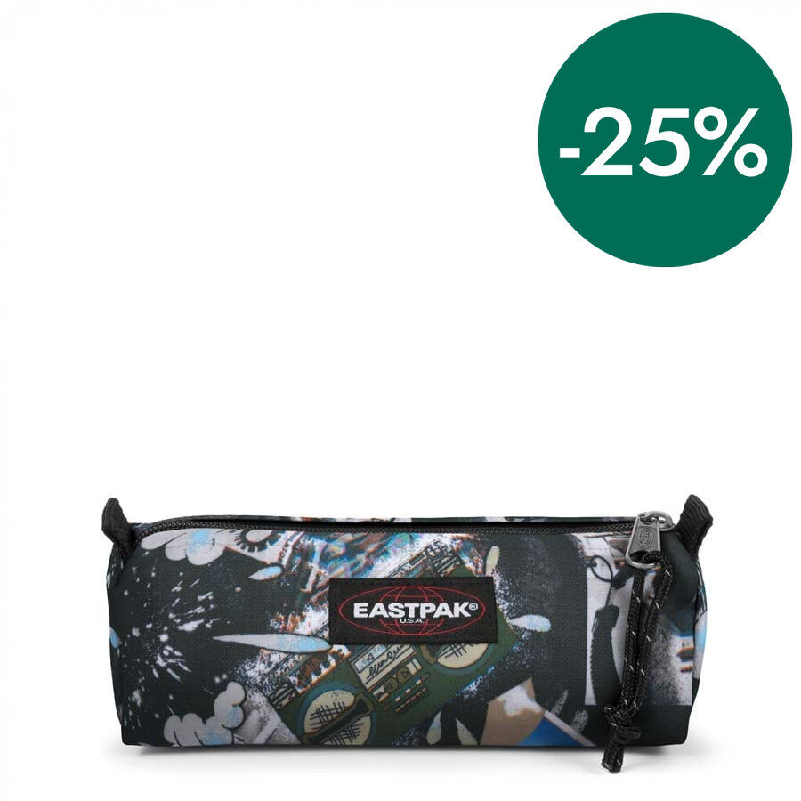 Estuche Eastpak Benchmark single Cut-Out Dark