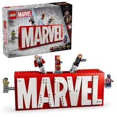 LEGO® Super Heroes Logotip MARVEL i Minifigures 76313