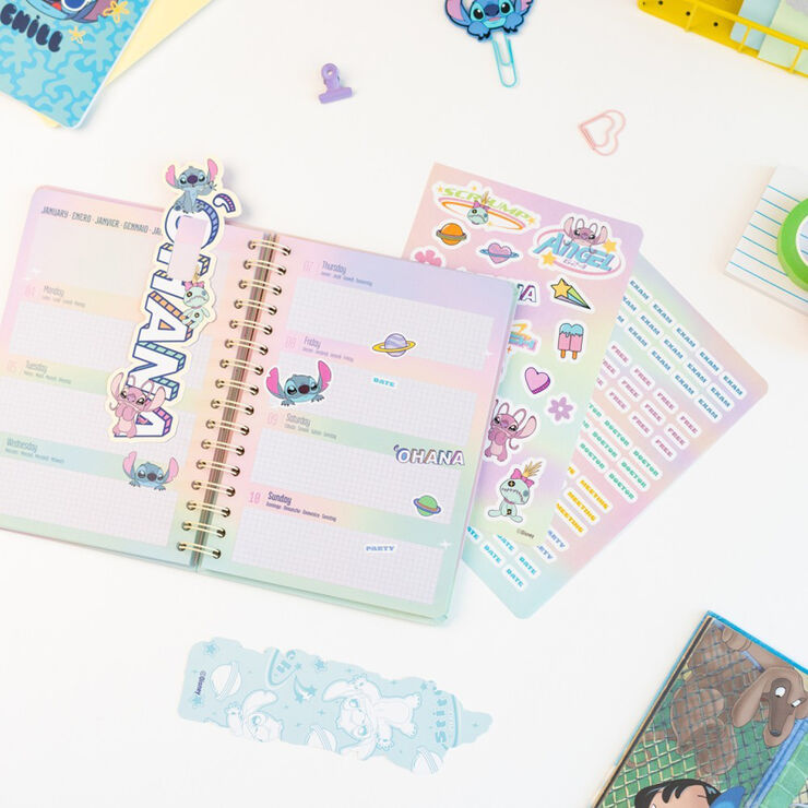 Agenda Escolar Erik A5 S/V Mult. 2026-2027 Stitch