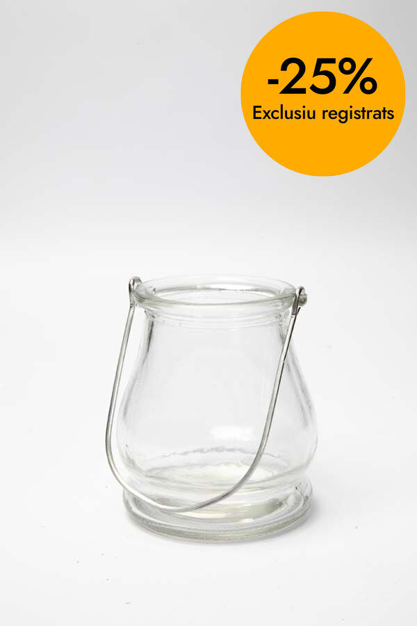 Fanalet de vidre Creative 9x10cm