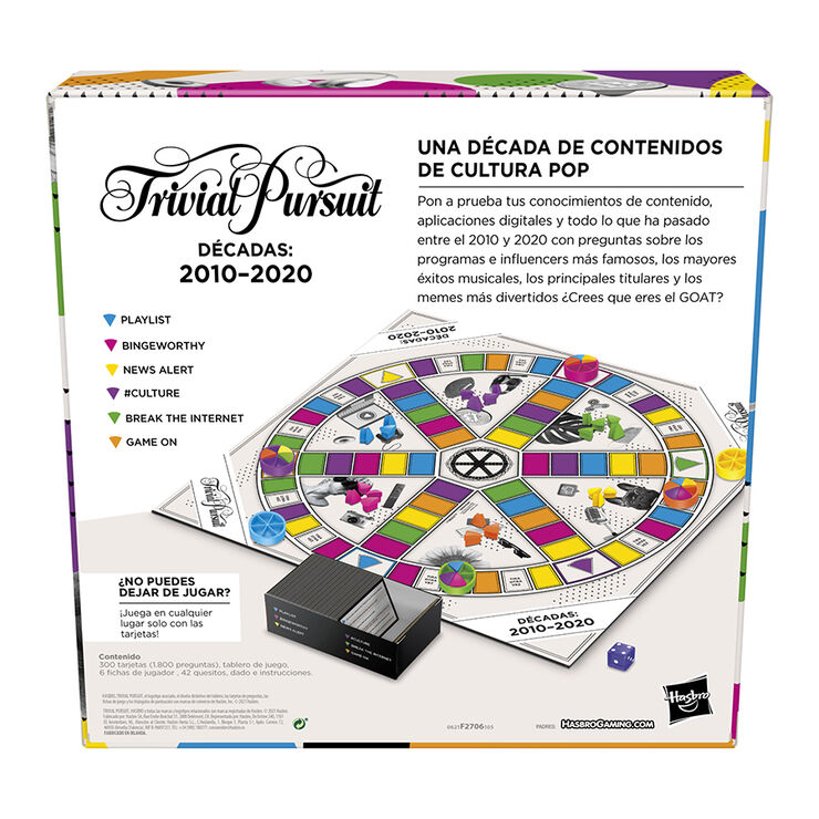 Trivial Pursuit Décadas 2010-2020 - Abacus Online