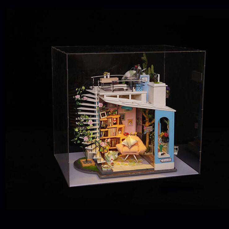 Vitrina Maqueta Robotime-Rolife 321x251x286mm