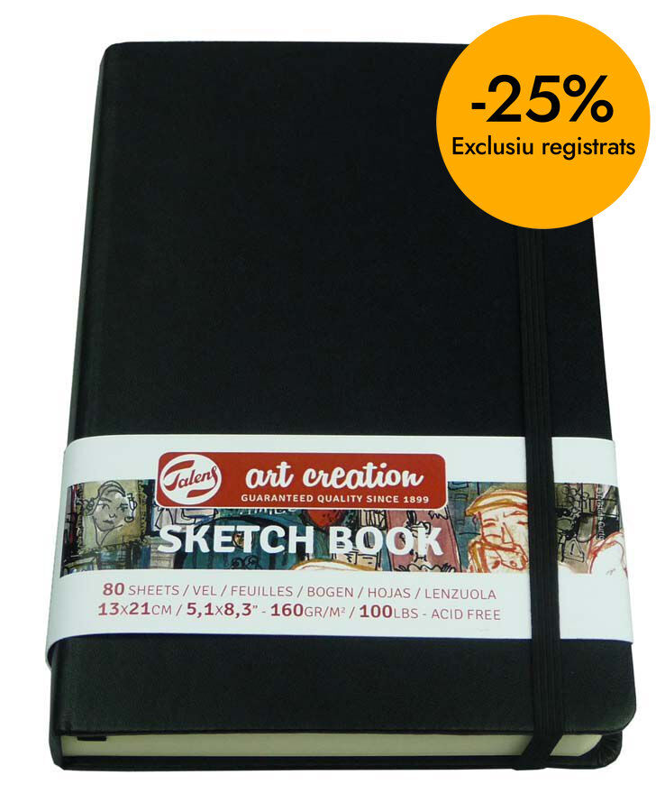 Bloc esb&oacute;s Talens Art Creation 13x21cm 80 fulls