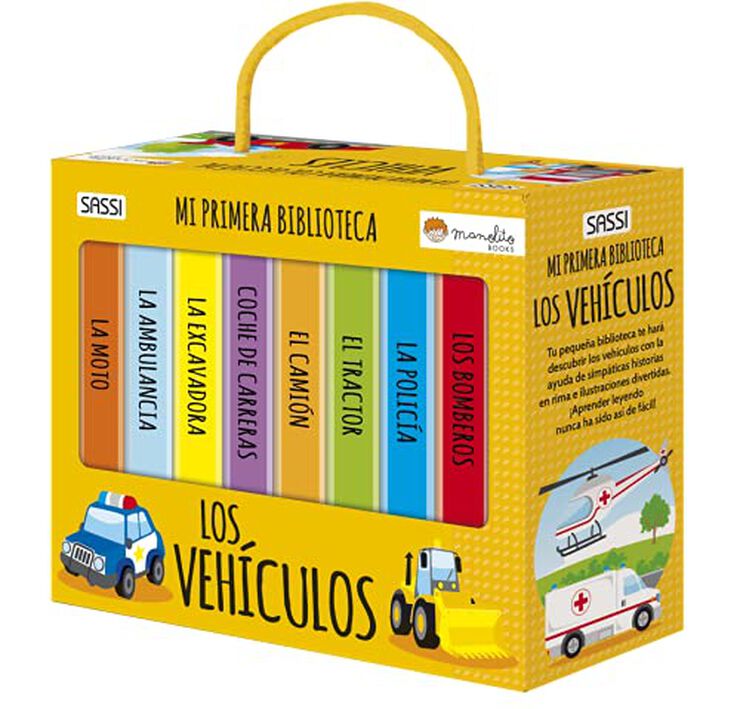 Los Vehiculos. Mi Primera Biblioteca. Edic. ilustrado (Español)