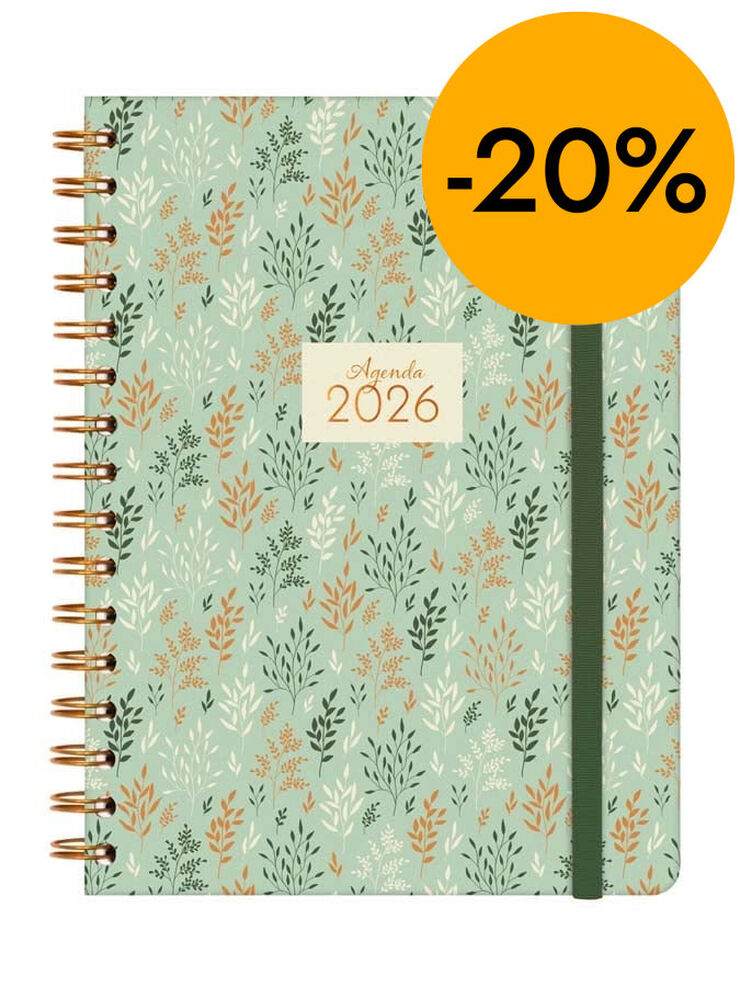 Agenda Finocam You E10 setm/vista horitzontal cas 2026 Blat