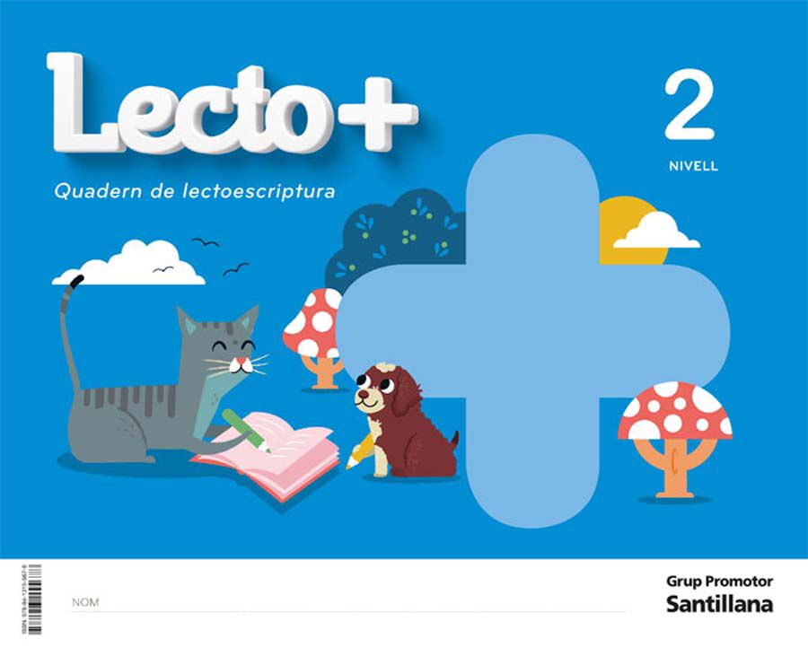 Quadern de lectoescriptura. Lecto+ nivell 2