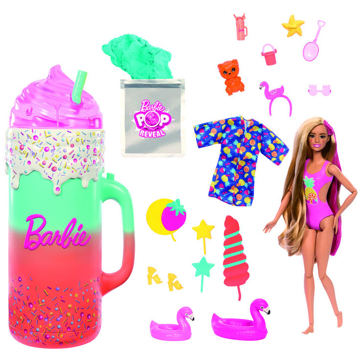 Barbie Pop Reveal Frutas Smoothie Tropical
