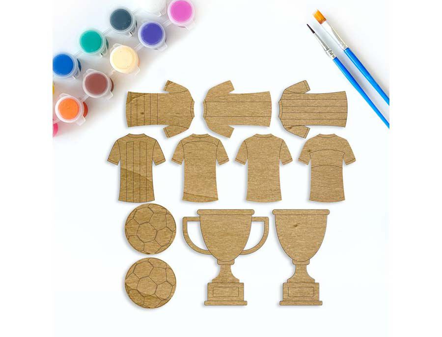 Kit per pintar Vintiun Equipaci&oacute; Futbol