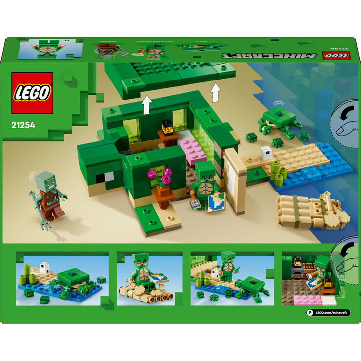 LEGO®  Minecraft La Casa-Tortuga de la Platja 21254