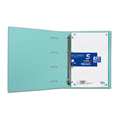 Carpeta Oxford Europeanbinder A4 + recambio menta