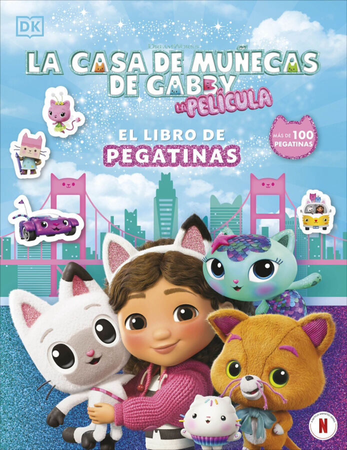 La casa de mu&ntilde;ecas de Gabby - El libro de pegatinas