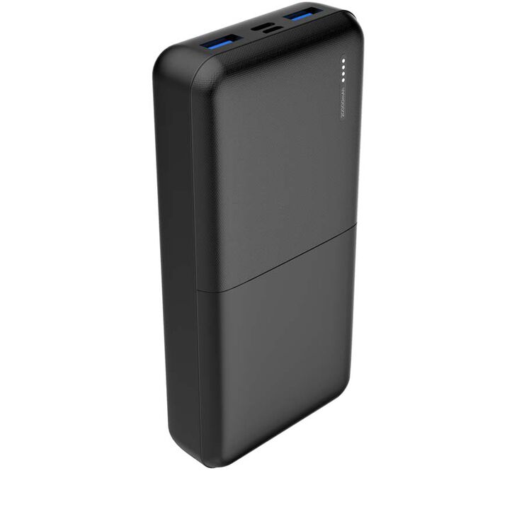 Batería Externa DCU Negro 20.000mAh