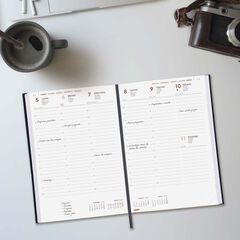 Agenda Finocam Milano Y11 sem/vista vertical cas 2026 negro