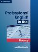 Use Professional English Finances