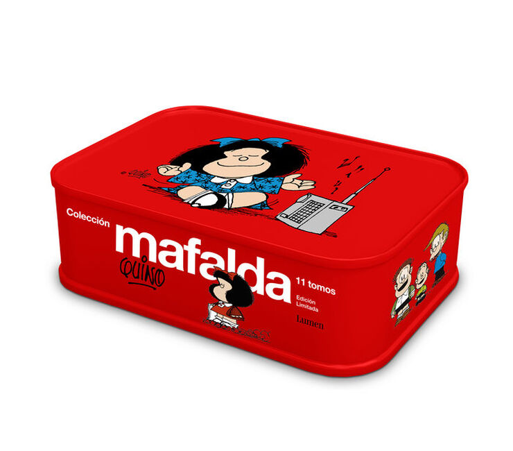 Colección Mafalda: 11 tomos en una lata