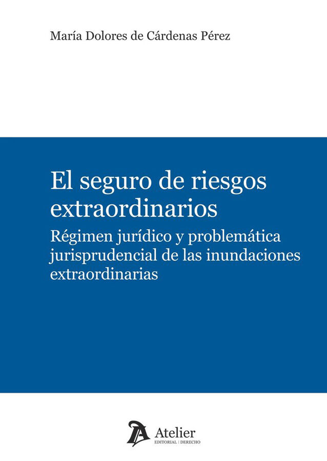 El seguro de riesgos extraordinarios. R&eacute;gimen jur&iacute;dico y problem&aacute;tica jurisprudencial de las inundaciones extraordinarias