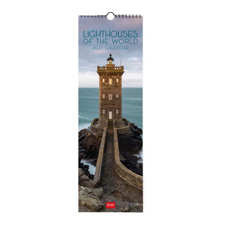 Calendario Pared Legami m/vista 2025 Lighthouses