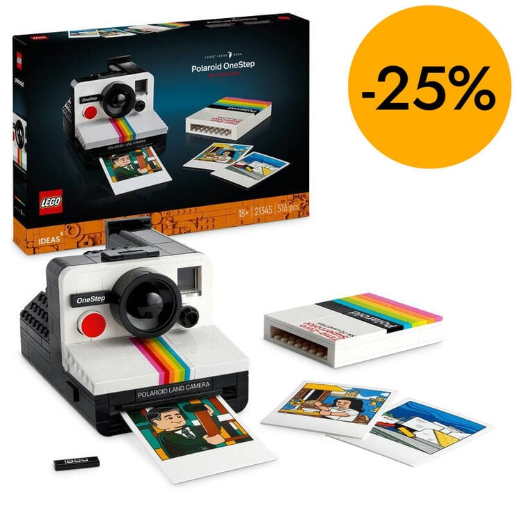 LEGO&reg; Ideas C&aacute;mara Polaroid OneStep SX-70 21345