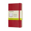 Llibreta Moleskine Soft P Vermell Llis