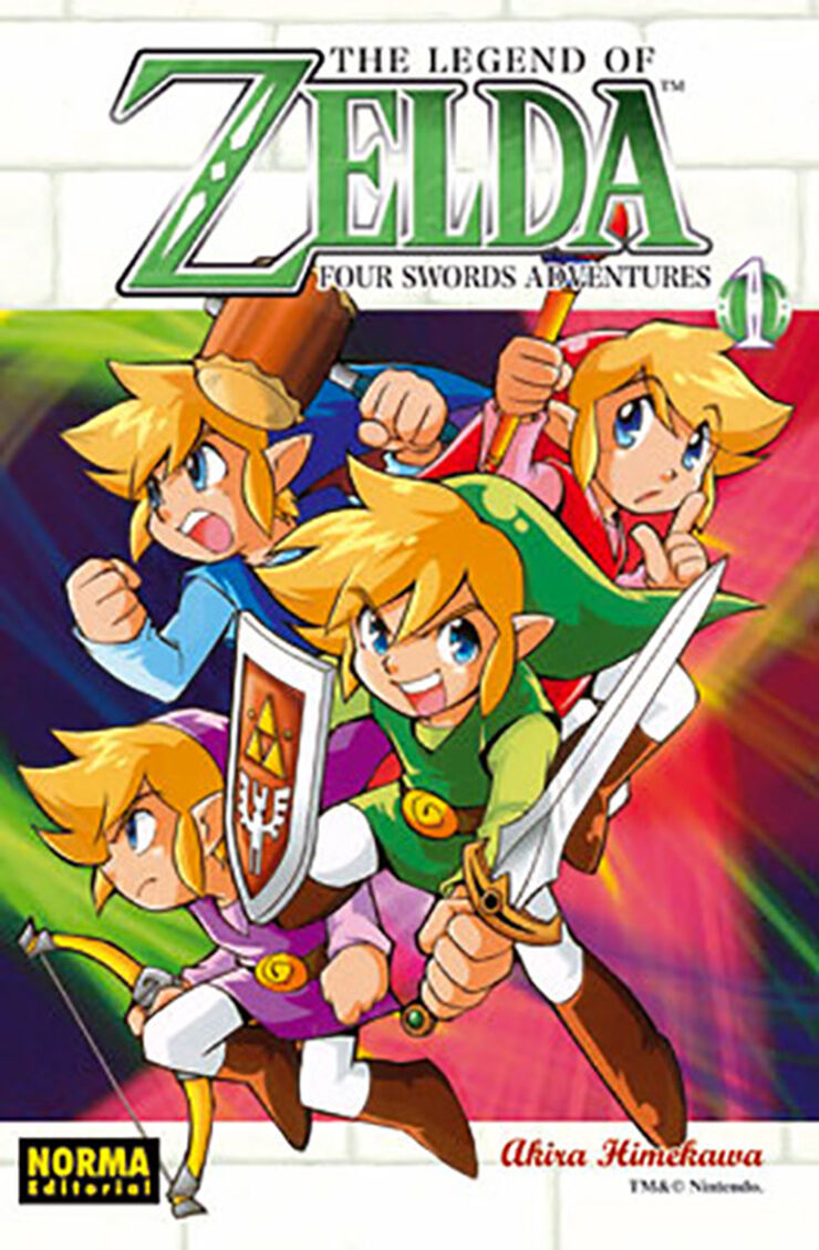 The legend of Zelda vol.8: Four swords