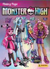 Pinta y pega Monster High Pinta y pega Monster High