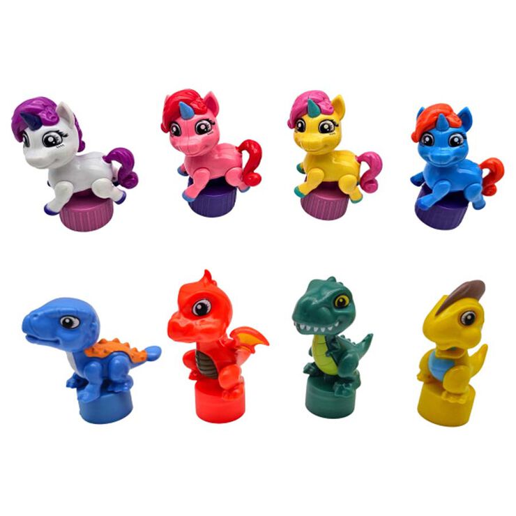 Mini Pompas DiNo y Unicornio
