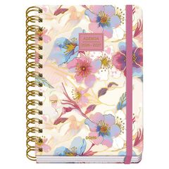 Agenda Escolar Dohe Espiral A5 sem/vista castellano 2026-2027 Magnolia Premium