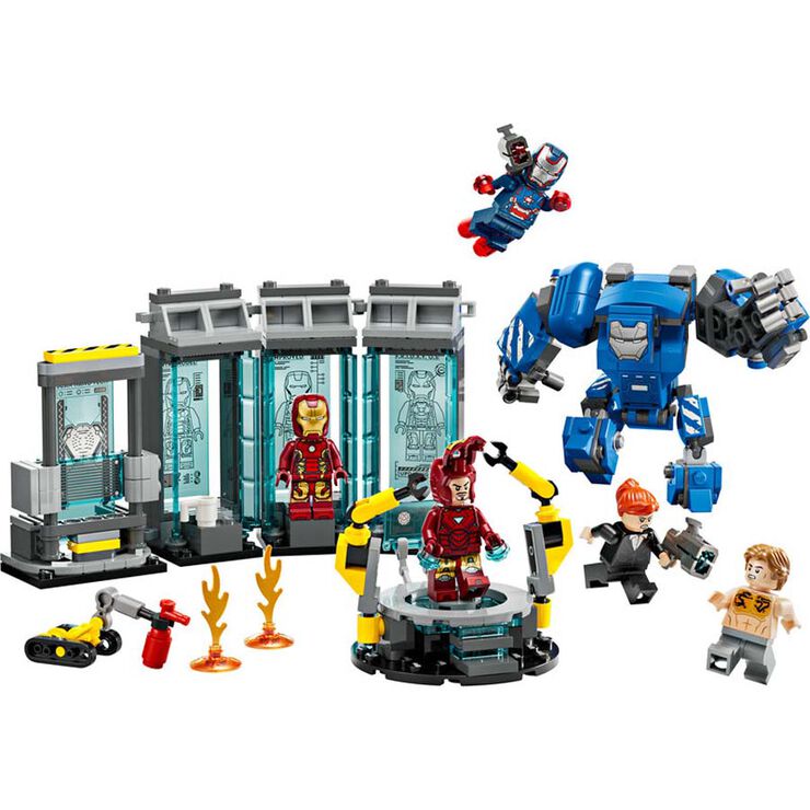 LEGO® Super Heroes Laboratorio de Iron Man: Sala de Armaduras 76315