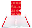 Notebook1 encuadernado Abacus A4 5x5 70g 100 hojas roja