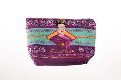 Neceser Dignidart Frida Kahlo Lila