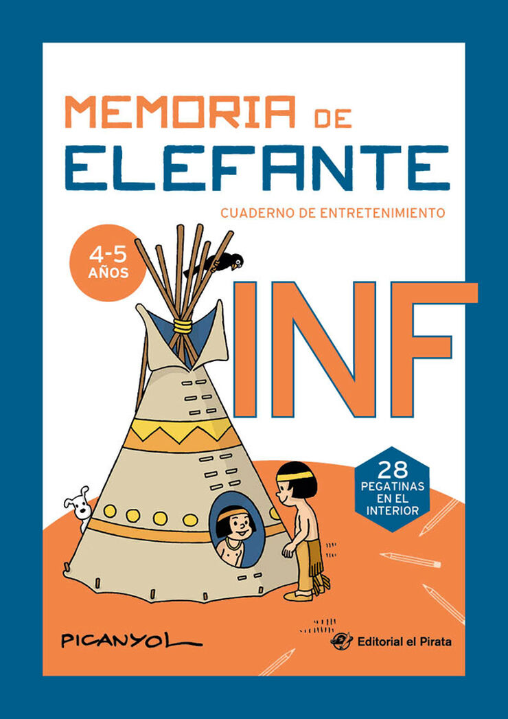 Memoria de elefante Infantil: cuaderno de vacaciones